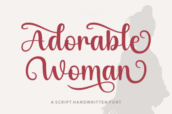 Adorable Woman: A Font That Breathes Life Into Handmade Creations