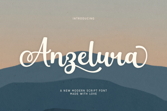 Anzelura: A Font for Storytelling