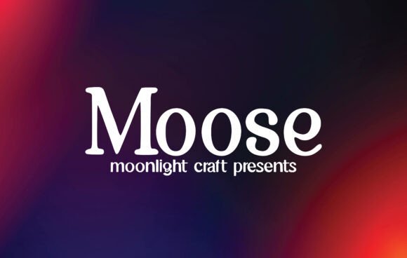 Branding with Moose: A Handwritten Font for Creative Projects