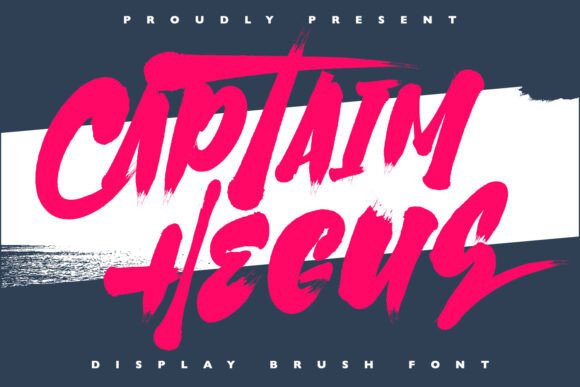 Captaim Hegus: A Bold Script Font for Campaigns That Demand Attention