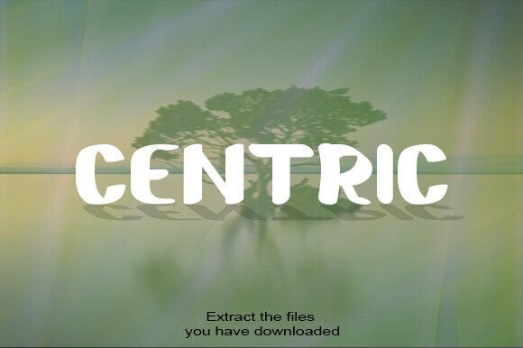 Centric: A Handwritten Font That Breathes Life Into Digital Design