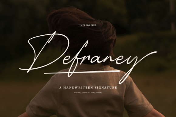 Defraney: A Timeless Script Font for Digital Design