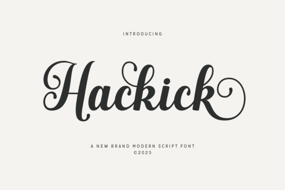 Designing with Hackick: A Font That Speaks in Romance