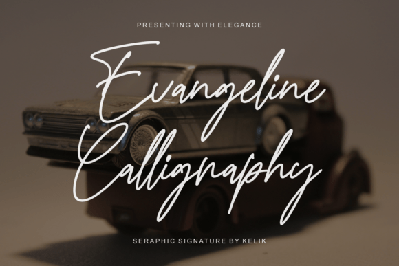 Evangeline Calligraphy: A Font for Impactful Digital Design