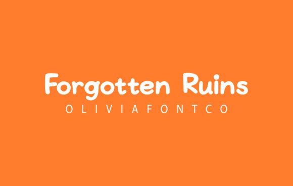 Forgotten Ruins: A Script Font for Powerful Visual Storytelling