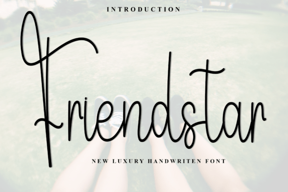 Friendstar: A Warm Script Font for Branding and Design