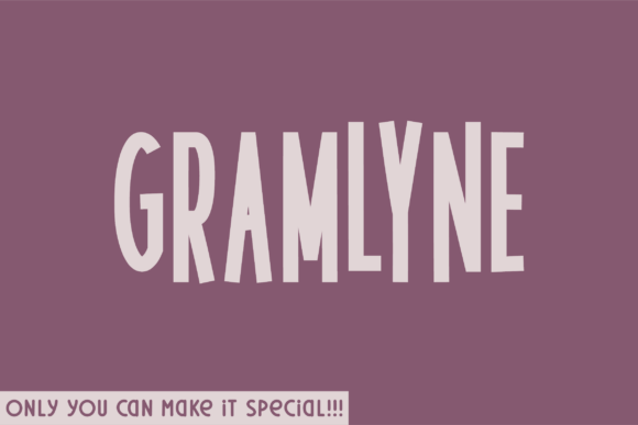 Gramlyne: A Script Font for Web Design and Brand Identity