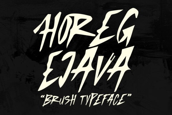 Horeg Ejava: The Font That Speaks in Rebellion