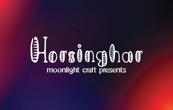 Horsinghar: A Script Font That Elevates Campaigns