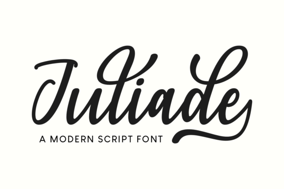 Juliade: A Font for Graceful Expression