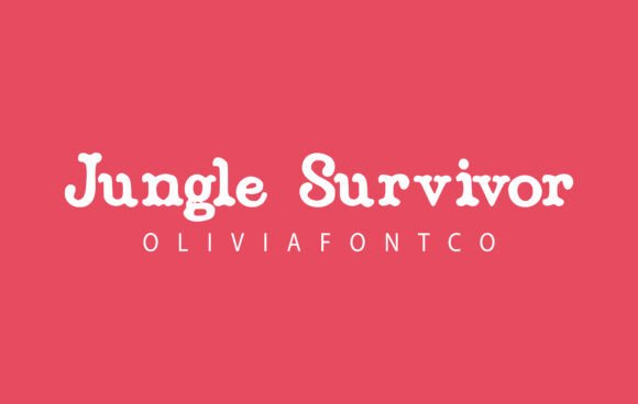 Jungle Survivor Font Review: A Romantic Handwritten Style for Branding