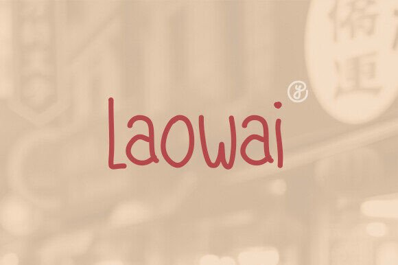 Laowai: A Typeface That Speaks Across Cultures