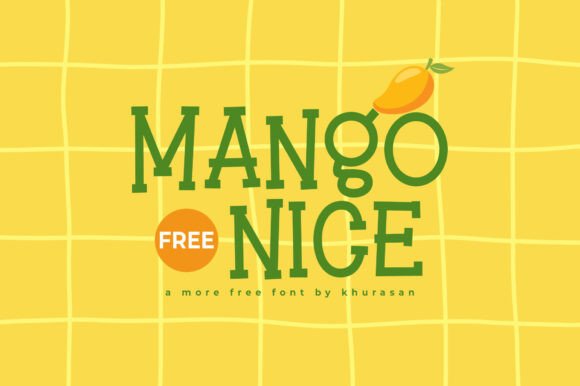 Mango Nice: A Versatile Script Font for Editorial Design