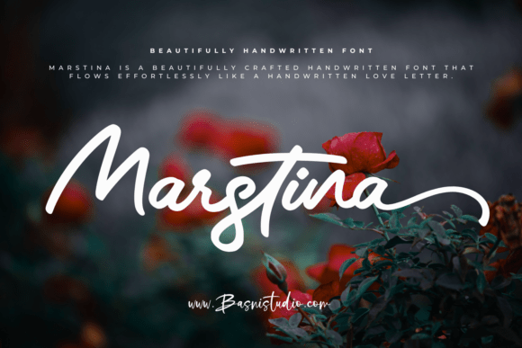 Marstina: A Timeless Script Font for Digital Design