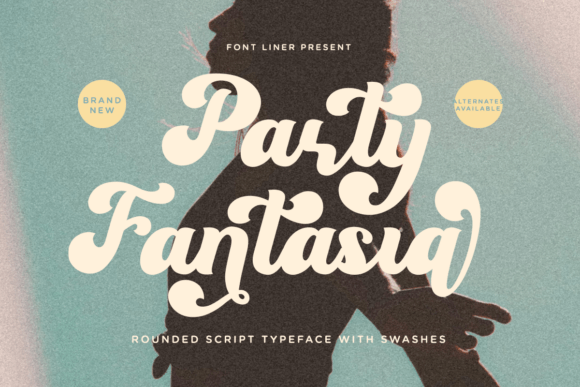 Party Fantasia: A Script Font for Elegant Branding