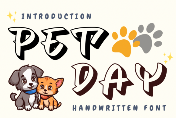 Pet Day: A Handwritten Font for Warm, Personal Branding