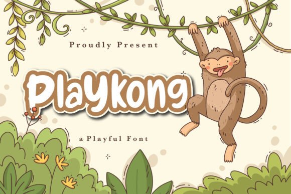 Playkong: A Font That Brings Jungle Vibes to Your Brand