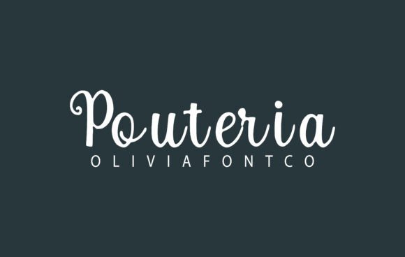 Pouteria Font: A Romantic Touch for Branding