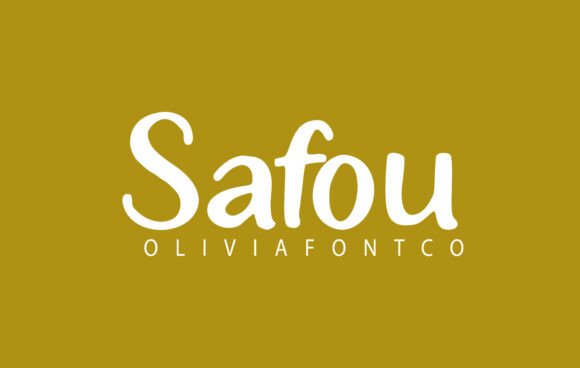 Safou: A Handwritten Font for Editorial Elegance