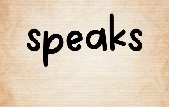 Speaks: A Font That Speaks Volumes in Branding