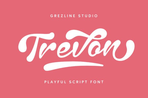 Trevon Font: The Cutest Script for Handmade Creations